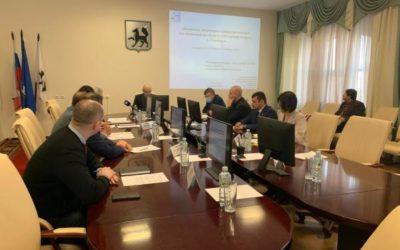 16.04.2021. Ученые ИКЗ ТюмНЦ СО РАН проводят исследования состояния мерзлотника на территории историко-архитектурного памятника «Обдорский острог» в Салехарде